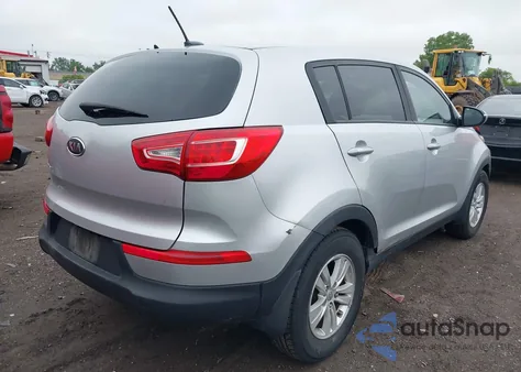 2011 Kia Sportage Lx from USA, damaged, VIN KNDPB3A24B7099054